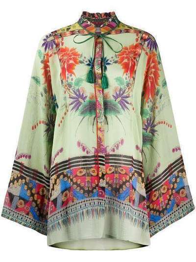 Etro блузка с цветочным принтом 135694414