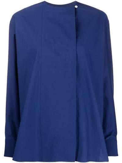 Paul Smith long-sleeved collarless blouse W1R260BA10464