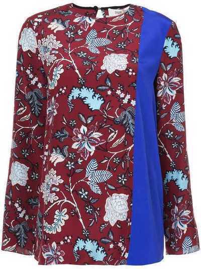 DVF Diane von Furstenberg блузка с цветочным принтом 'Canton' 10695DVF