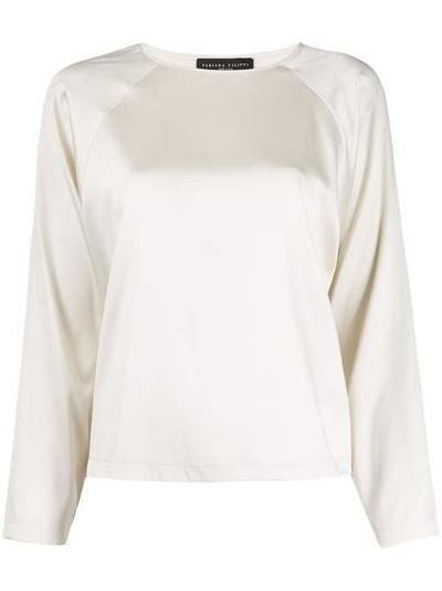 Fabiana Filippi блузка с круглым вырезом TPD260B1570000C057