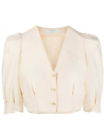Sandro Paris укороченная блузка Fania SFPCM00193