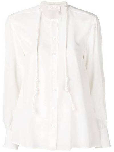 Chloé блузка со шнуровкой CHC19UHT44004