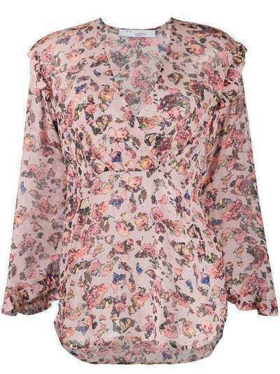 IRO блузка Dolla LS с цветоным принтом DOLLA
