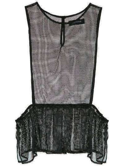 Olympiah Flamingo mesh tank top x Silvia Braz 118540