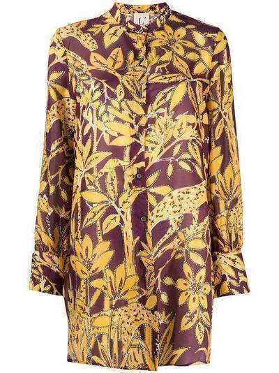L'Autre Chose блузка с цветочным принтом OK52063100