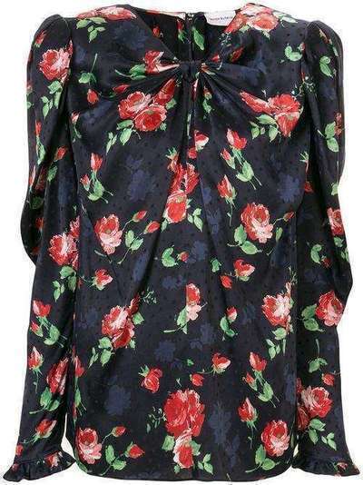 Magda Butrym блузка с цветочным узором 4309194407
