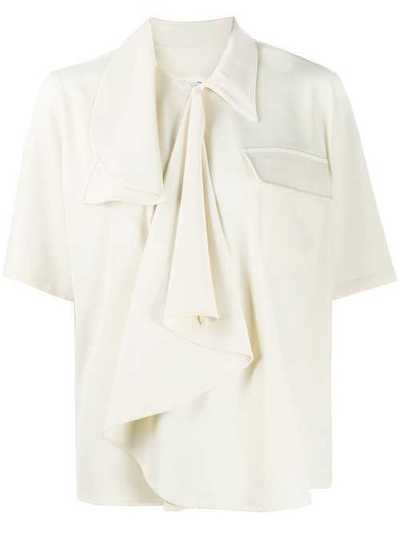 Mm6 Maison Margiela блузка с оборками S52DL0128S52531