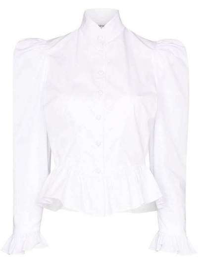 Batsheva блузка на пуговицах с высоким воротником BHT0013