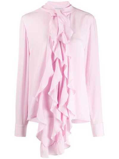 Victoria Beckham блузка с оборками 1220WSH001199A
