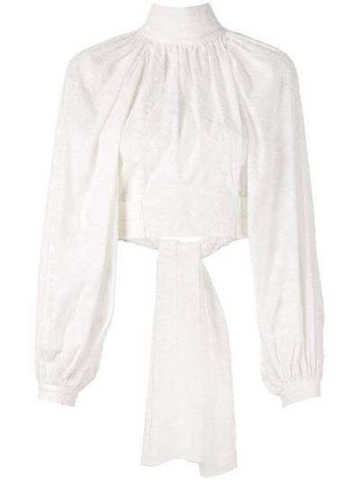 Acler укороченная блузка Varden с вышивкой AL200109T