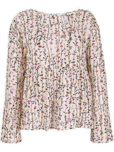 Semicouture блузка с цветочным принтом Y0SS50