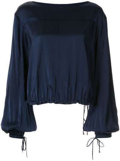 Manning Cartell блузка с кулиской 20W11636BLUD