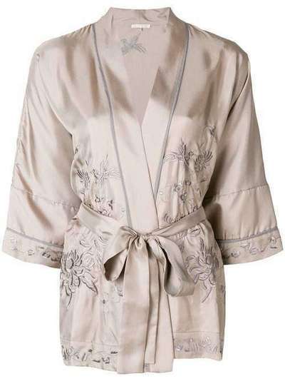 Gold Hawk блузка-кимоно с вышивкой GH841KIMONO
