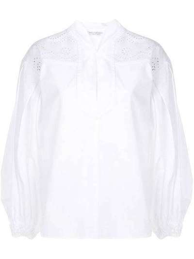 Philosophy Di Lorenzo Serafini блузка с ажурной вышивкой A0232732