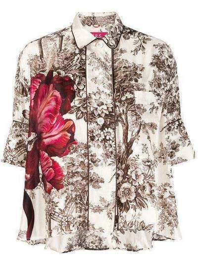 F.R.S For Restless Sleepers блузка с цветочным принтом CA000145TE00443