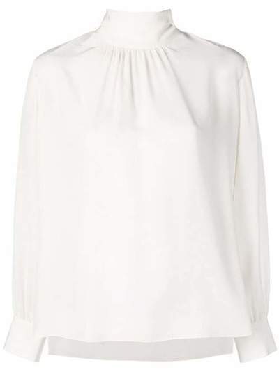 Fendi блузка со сборкой на горловине FS7026O2R