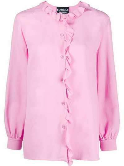 Boutique Moschino блузка с оборками A02240837