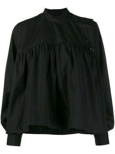 Comme Des Garçons Noir Kei Ninomiya блузка со сборками 3EB006S20