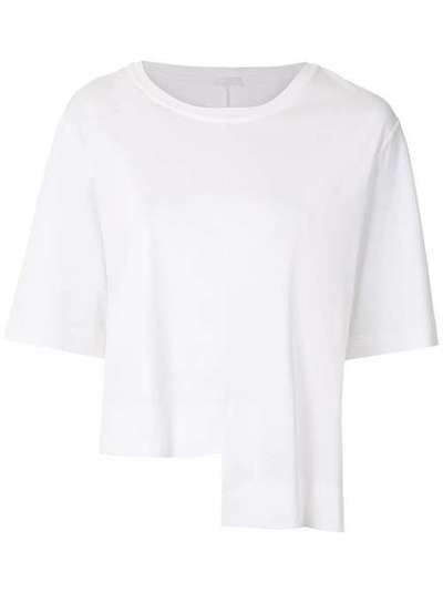 Osklen однотонная блузка Unequal Soft Cotton