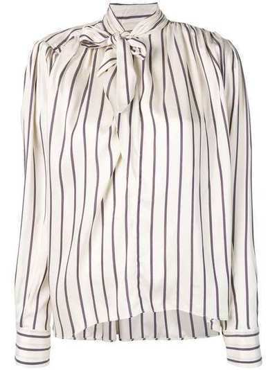 Isabel Marant полосатая блузка с бантом BS000319P019I
