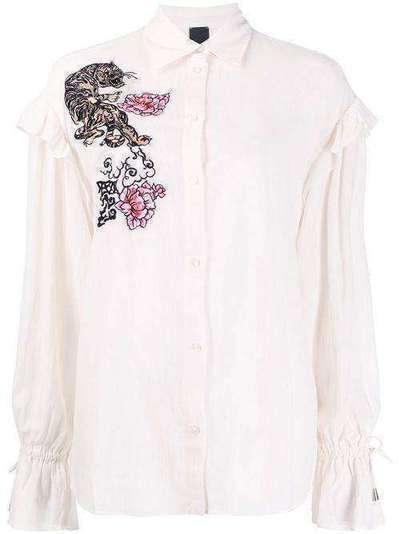 Pinko декорированная блузка 1B14GWY67NZ05
