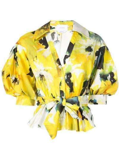 Marchesa блузка с цветочным принтом M26415A