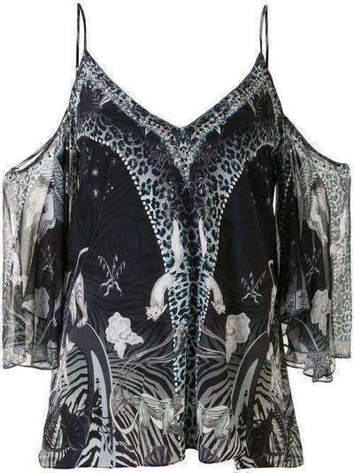 Camilla блузка Astro Disco с открытыми плечами 3271