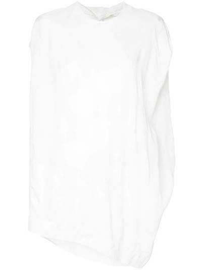 Uma Wang блузка асимметричного кроя UW1004W18E4