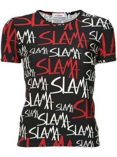 Amir Slama logo print T-shirt 10028