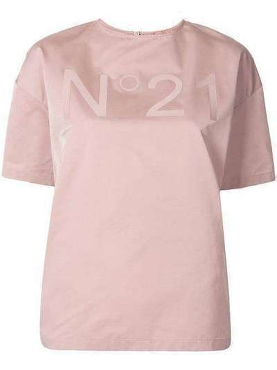 Nº21 блузка свободного кроя с логотипом 20EN2M0G2025184
