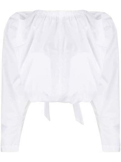 Molly Goddard укороченная блузка с открытой спиной MGSS2068