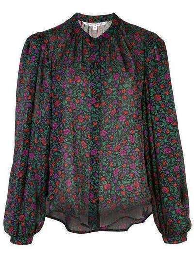 Veronica Beard блузка с цветочным принтом 1908GGT074500