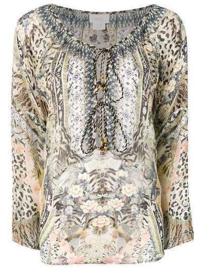 Camilla блузка свободного кроя с принтом 841BLOA090