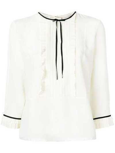 Marc Jacobs плиссированная блузка с рюшами M4007227000