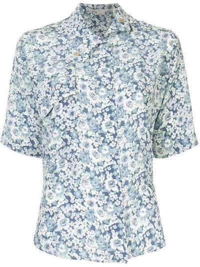 Stella McCartney рубашка с короткими рукавами и цветочным принтом 568213SMA92