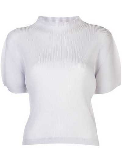 Pleats Please Issey Miyake плиссированная блузка Basics PP06FK292