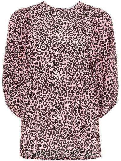Les Rêveries блузка с леопардовым принтом REVPF19W020