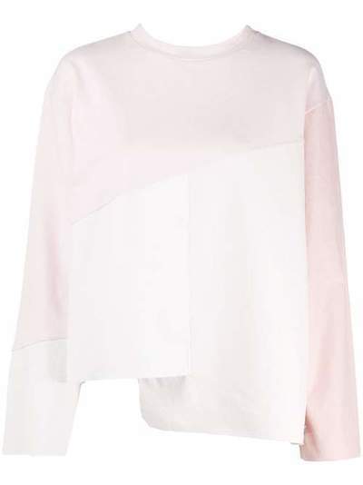 Mr & Mrs Italy блузка оверсайз с контрастными вставками XJK0136