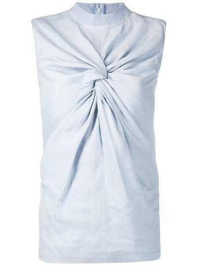 Off-White sleeveless blouse OWAD104S20FAB0014000