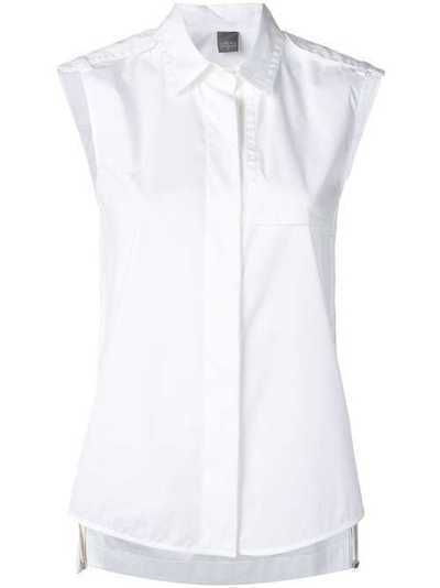 Lorena Antoniazzi приталенная блузка без рукавов LP3548CA172909