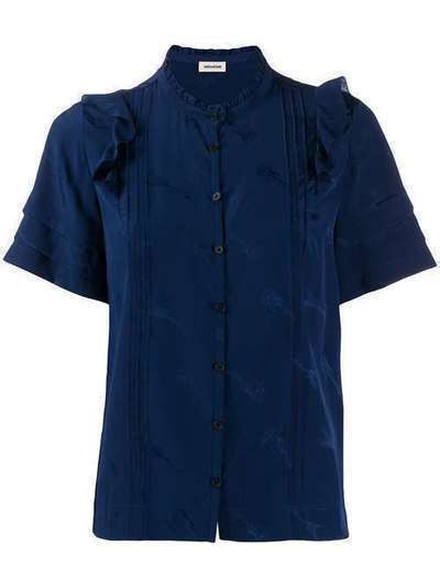 Zadig&Voltaire рубашка с принтом WHCP0501F