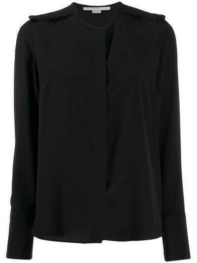 Stella McCartney блузка с длинными рукавами и эполетами 579256SY206