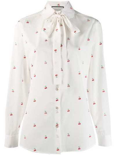 Gucci блузка с вышивкой 577059ZABZ7