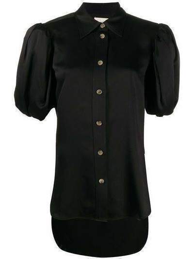 Khaite блузка с пышными рукавами 2111401