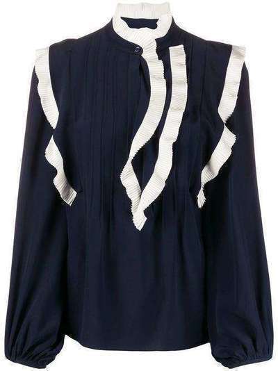 Chloé блузка с оборками CHC20SHT09004