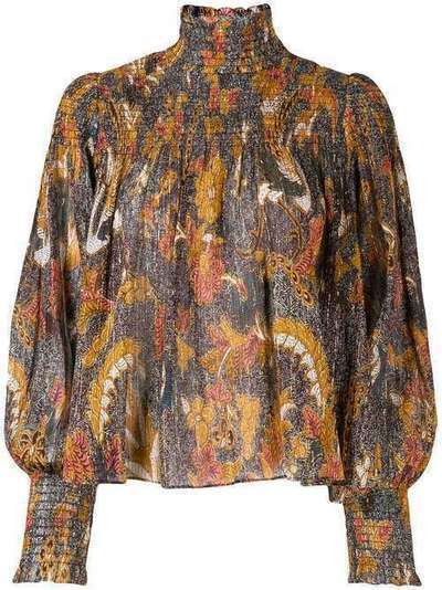 Ulla Johnson блузка с узором пейсли PF190227