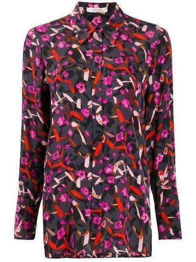 Dorothee Schumacher блузка с абстрактным принтом и длинными рукавами 649706