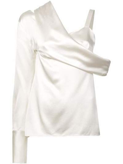 Monse блузка на одно плечо MF18N0517CES