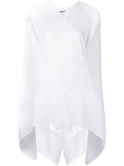 Issey Miyake драпированная блузка IM78FJ002