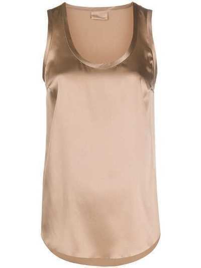 Brunello Cucinelli расклешенная блузка без рукавов M0C59E0600C9320